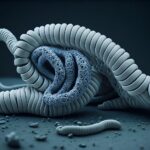 ai generated, tapeworm, parasite, health, infection, intestine, stomach, digestion